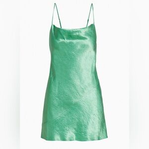 Aritzia babaton model dress nature green